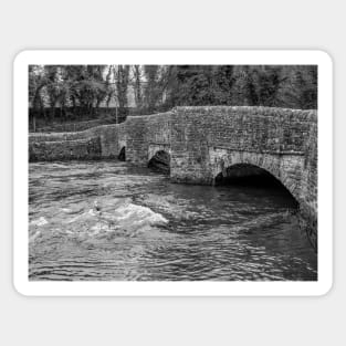 Sheepwash Bridge, Ashford in the Water, UK Sticker